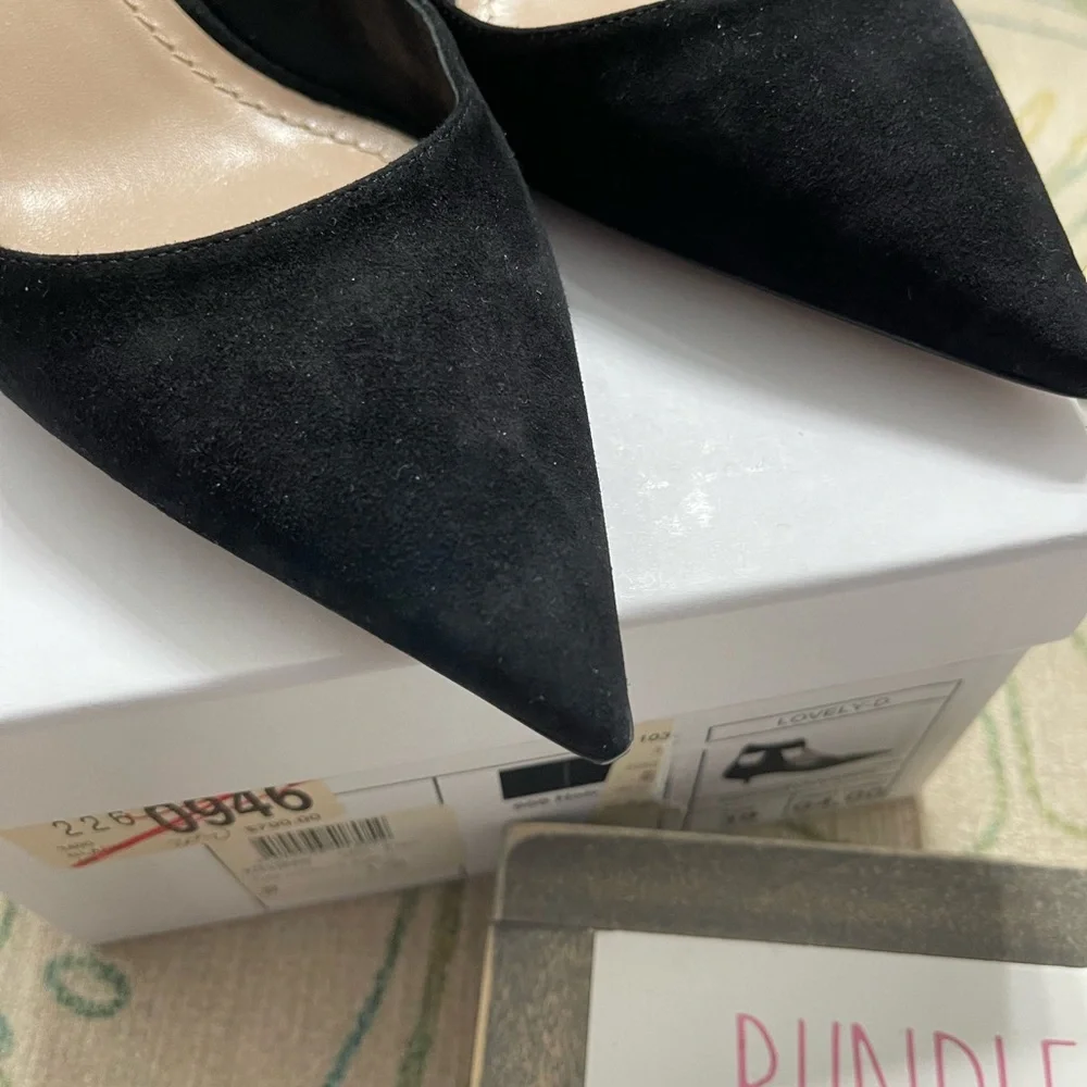 Dior Black Suede Heels - Picture 3 of 9